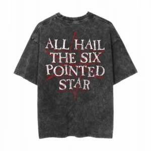 Six Pointed Start T-Shirt back