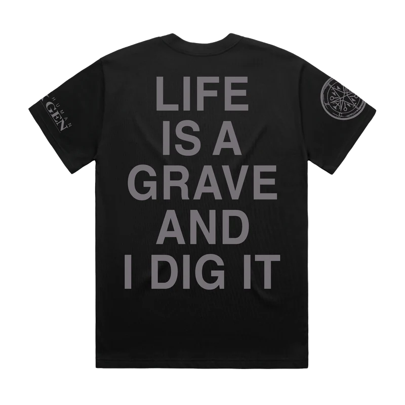LIFE IS A GRAVE T-SHIRT - Image 2