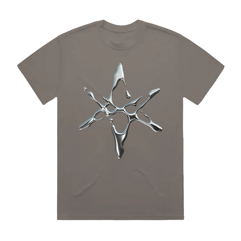 LIQUID CHROME ASPHALT T-SHIRT