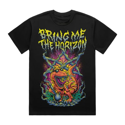 SMOKING DINOSAUR T-SHIRT