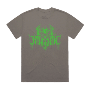 SPIKY LOGO CHARCOAL T-SHIRT