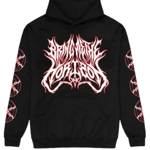 Metal Hex Black Hoodie