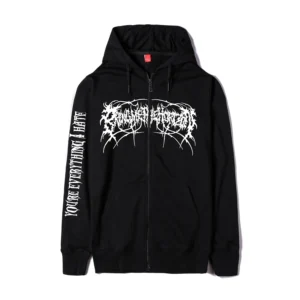 You Are Everything I Hate Zip Hoodie front