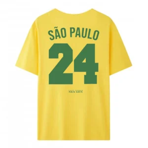 Live In Sao Paulo Yellow T-Shirt back