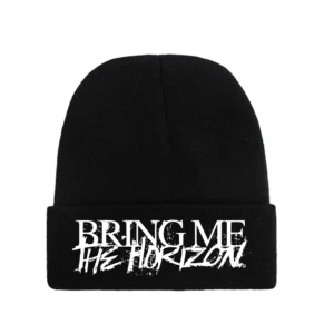 Horror Logo Beanie Black