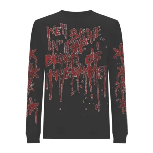 Post Human: Nex Gen Bathe In The Blood Black Long Sleeve back