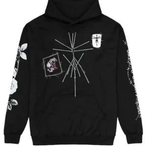 Nailed Symbol Hoodie front